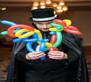 magie avec ballons